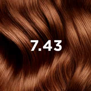 ΒΑΦΗ ΜΑΛΛΙΩΝ PHYTO 7.43 Ξανθό Χρυσοχάλκινο