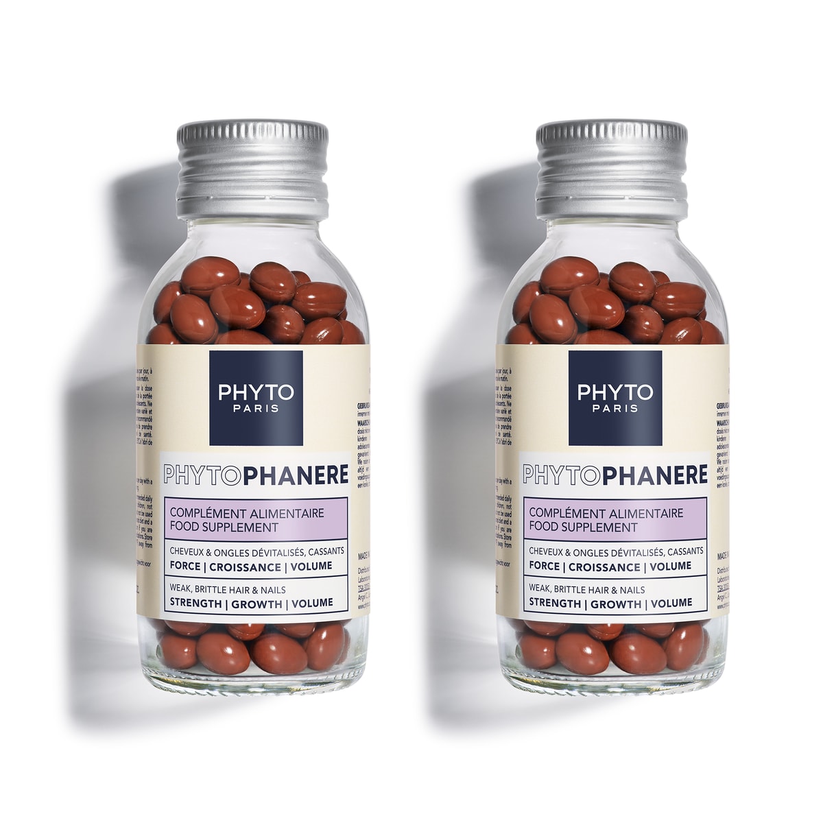 Phytophanere ΣΥΜΠΛΗΡΩΜΑ ΔΙΑΤΡΟΦΗΣ ΣΕ ΚΑΨΟΥΛΑ ΓΙΑ ΜΑΛΛΙΑ & ΝΥΧΙΑ DUO