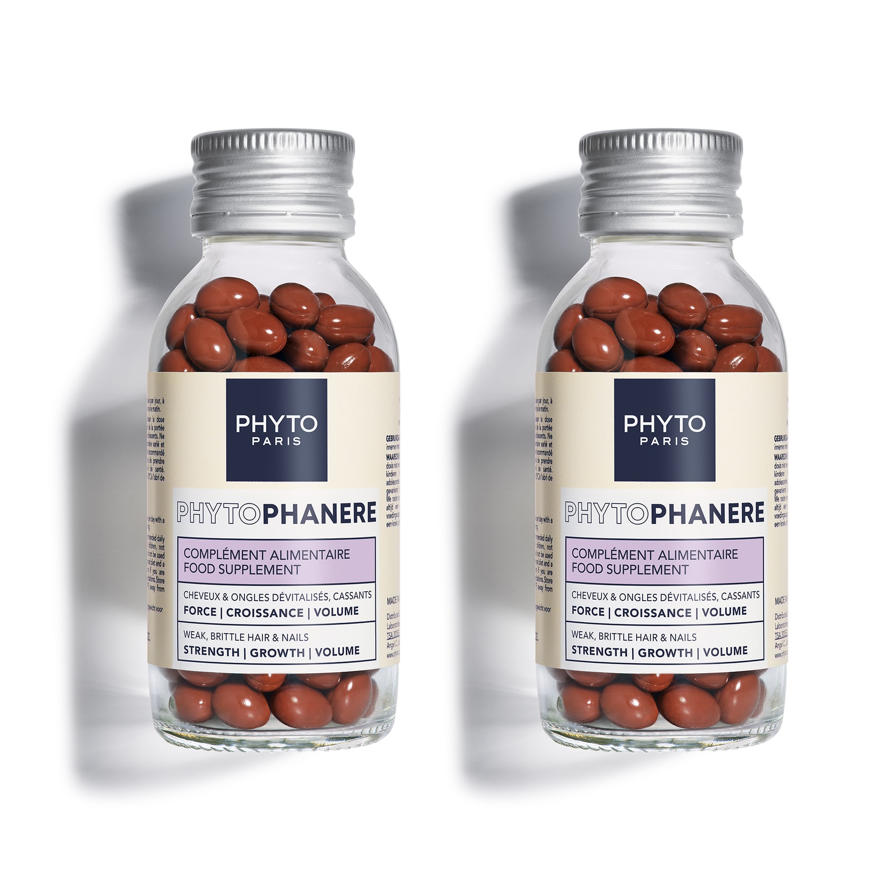 Phytophanere ΣΥΜΠΛΗΡΩΜΑ ΔΙΑΤΡΟΦΗΣ ΣΕ ΚΑΨΟΥΛΑ ΓΙΑ ΜΑΛΛΙΑ & ΝΥΧΙΑ DUO