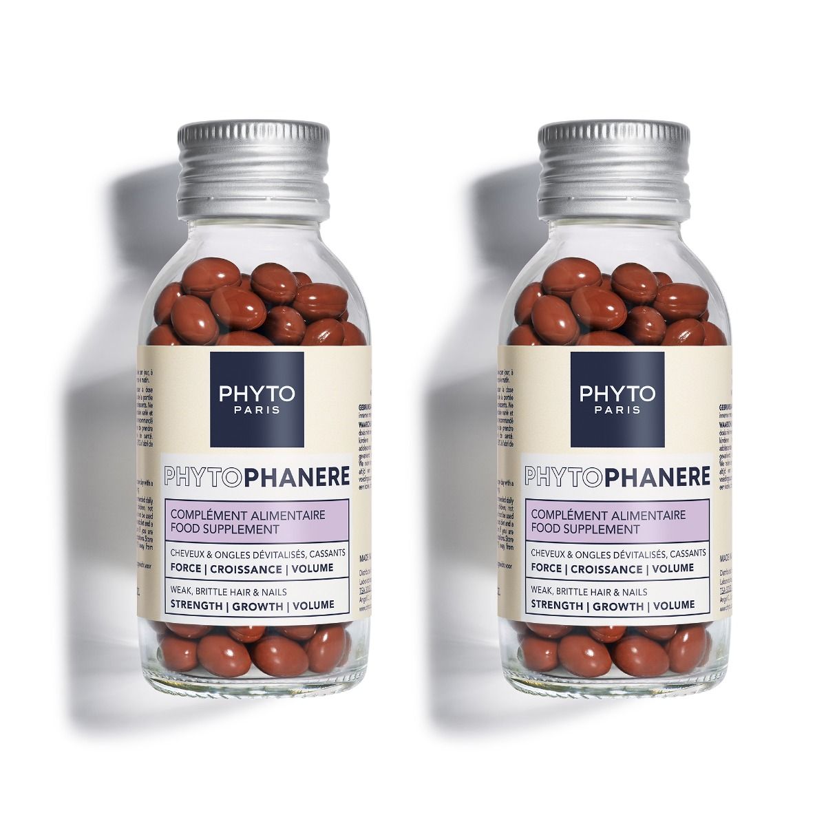 Phytophanere ΣΥΜΠΛΗΡΩΜΑ ΔΙΑΤΡΟΦΗΣ ΣΕ ΚΑΨΟΥΛΑ ΓΙΑ ΜΑΛΛΙΑ & ΝΥΧΙΑ DUO